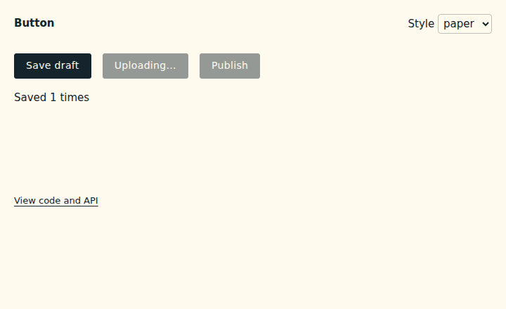 Button browser-rendered example