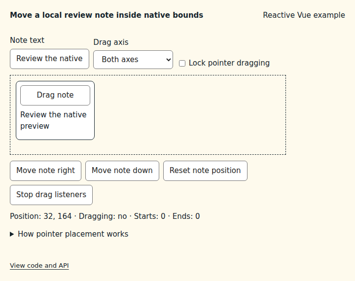 Move a local review note inside native bounds: initial state