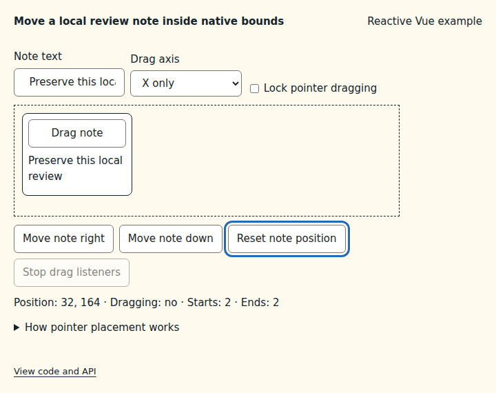 Move a local review note inside native bounds: state after the verified interactions